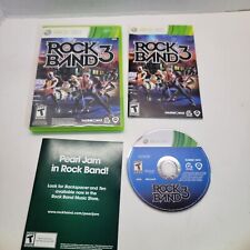 Rock Band 3 (Microsoft Xbox 360, 2010) CIB completo com manual e teste de instalação comprar usado  Enviando para Brazil