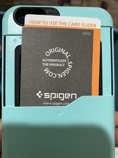 Capa carteira Spigen iPhone 6 7 8 Plus bom estado verde perfeito comprar usado  Enviando para Brazil