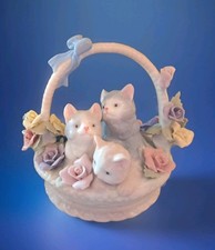 Kitsch porcelain kittens for sale  LONDON