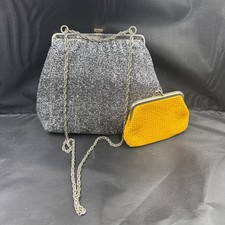 Vintage silver handbag for sale  Marion