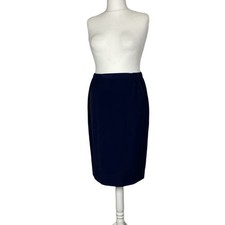Gonna elegante blu usato  San Giorgio a Liri