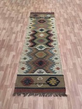 Usado, Tapete de corredor indiano corredor de cabeceira decoração moderna feito à mão tapete de escadas comprar usado  Enviando para Brazil