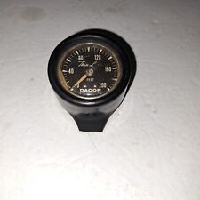 Vintage 1950 200 pés DACOR linha fina pulso medidor de profundidade relógio de mergulho pele comprar usado  Enviando para Brazil