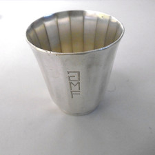 Timbale metal argente d'occasion  Vif