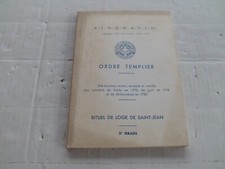 Glnf ordre templier d'occasion  Auch