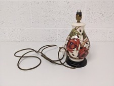 Moorcroft table lamp for sale  THETFORD