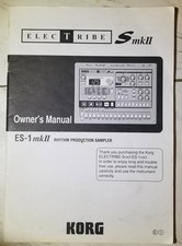 Electribe owner manual for sale  Brighton