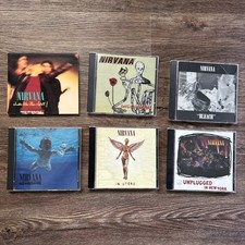 Nirvana CD Lot Bleach Incesticide Nevermind Unplugged In Utero Teen Spirit -J609 comprar usado  Enviando para Brazil