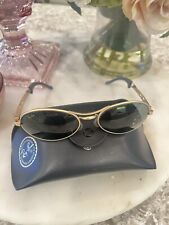 Óculos de sol Ray Ban B&L Orbs Axis VINTAGE óculos dourados orbe, usado comprar usado  Enviando para Brazil