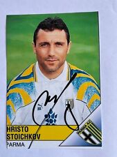Autografo hristo stoichkov usato  Guidonia Montecelio