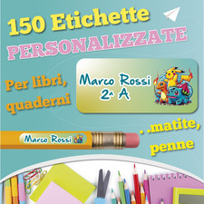 Etichette scuola adesive usato  Giugliano in Campania