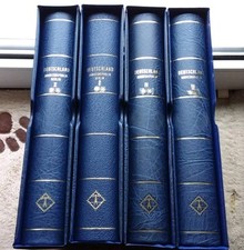Leuchtturm vordruckalbum blau gebraucht kaufen  Dortmund