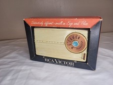 Rádio transistor de bolso vintage RCA Victor 8-BT-7J casaco horizontal comprar usado  Enviando para Brazil