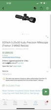 Eotech 25x50 vudu for sale  Cisco