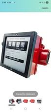 Usado, Medidor de fluxo mecânico galão diesel 2 polegadas medidor de combustível GPM... comprar usado  Enviando para Brazil