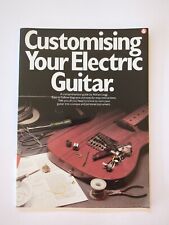 Customising electric guitar for sale  Olympia