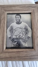 Pele autograph genuine for sale  BRIDGEND