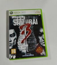 WAY OF THE SAMURAI 3 XBOX 360 PAL ITALIANO COMPLETO DISCO COME NUOVO O QUASI comprar usado  Enviando para Brazil