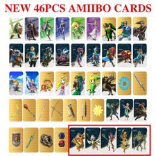Używany, 46 szt./zestaw BOTW TOTK Zelda Tears of the Kingdom Mini karty NFC do Switch/Wii U na sprzedaż  Wysyłka do Poland