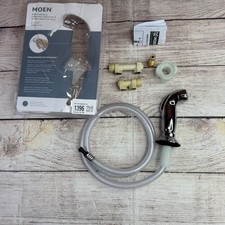 Moen 179108 Torneira de Cozinha Cromada Pulverizador Lateral com Mangueira e Acessórios Excelente Estado Usado comprar usado Moen 179108 Torneira de Cozinha Cromada Pulverizador Lateral com Mangueira e Acessórios Excelente Estado Usado comprar usado  Enviando para Brazil