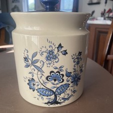 Blue onion canister. for sale  Salem