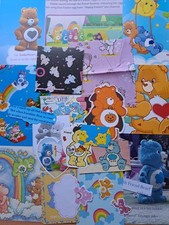 Kit de papel adesivo pacote efêmero para scrapbooking Small Care Bears comprar usado  Enviando para Brazil
