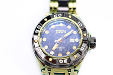 Usado, INVICTA Ripsaw Masculino 52,7mm Aço Inoxidável Dourado + Preto + Mostrador Preto Perfeito NH35A comprar usado  Enviando para Brazil