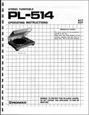 Pioneer 514 turntable for sale  Utica