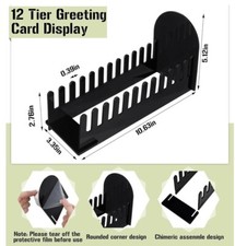 Tier black acrylic for sale  Port Saint Lucie