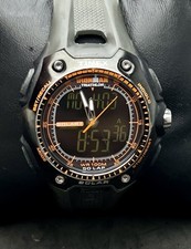 2009 TIMEX Ironman Dual Tech Triathlon relógio masculino 45mm Ana-Digi preto laranja comprar usado  Enviando para Brazil