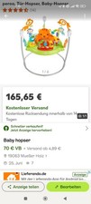 Baby hopser gebraucht kaufen  Schwerin