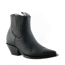 Botas de caubói ocidentais masculinas Grinders Maverick de couro preto comprar usado  Enviando para Brazil
