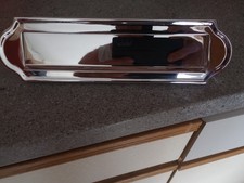Polished chrome letterbox for sale  SOUTHEND-ON-SEA