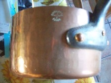 Casserole cuivre martelée d'occasion  Saint-Nicolas-d'Aliermont