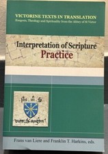 Interpretation of Scripture: Practice, Victorine Texts in Translation - LIKE NEW comprar usado  Enviando para Brazil