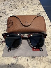 Rayban 3016 Clubmaster polarizado em concha de tartaruga com lente preta. 49 mm comprar usado  Enviando para Brazil
