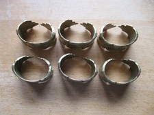Serviettenring messing 6 gebraucht kaufen  Wiesbaden