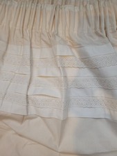 Dunelms cream embroidery for sale  BRADFORD