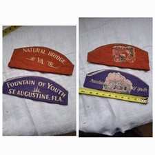 Lote Raro Antigo Vintage Ponte Natural Va Santo Agostinho Fl Chapéu Gorro Boné Caveira  comprar usado  Enviando para Brazil