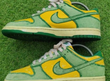 Nike Dunk Low - Brazil Custom US7.5 / UK6.5 / EU40.5. Great condition! comprar usado  Enviando para Brazil
