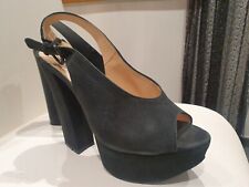 Pumps sling plateau gebraucht kaufen  Gmund a.Tegernsee