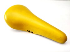 Usado, NOS Raro Selle SAN MARCO KTM Couro Vintage Retro SELA Bicicleta de Estrada Amarela comprar usado  Enviando para Brazil
