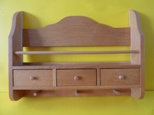 Wandregal holz schübe gebraucht kaufen  Eisenhüttenstadt