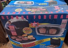 Novo Na Caixa George Foreman Grelha Tamanho Jumbo + Torradeira Bônus Especial + Panqueca comprar usado  Enviando para Brazil