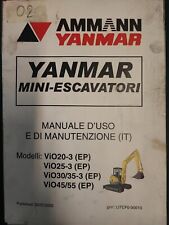 Yanmar manuale uso usato  Colle di Val d'Elsa