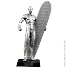 Estatueta clássica Marvel coleção Eaglemoss 2005 estátua #7 surfista prata figura O comprar usado  Enviando para Brazil