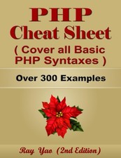 PHP MYSQL Cheat Sheet, Cover all Basic PHP Syntaxes, Quick Reference Guide b... comprar usado  Enviando para Brazil