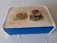 Vintage kinderkoffer pappe gebraucht kaufen  Pforzheim