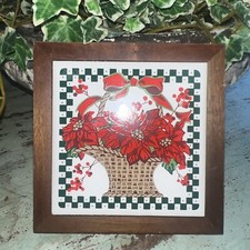 Vtg wood tile for sale  Harrisburg