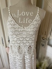 Häkelkleid strand ibiza gebraucht kaufen  Hamburg
